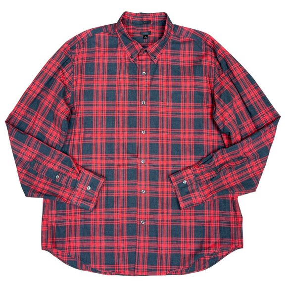 NWOT Men's J. CREW Slim Fit Casual Plaid Button Down Shirt | Size XL - Picture 1 of 7